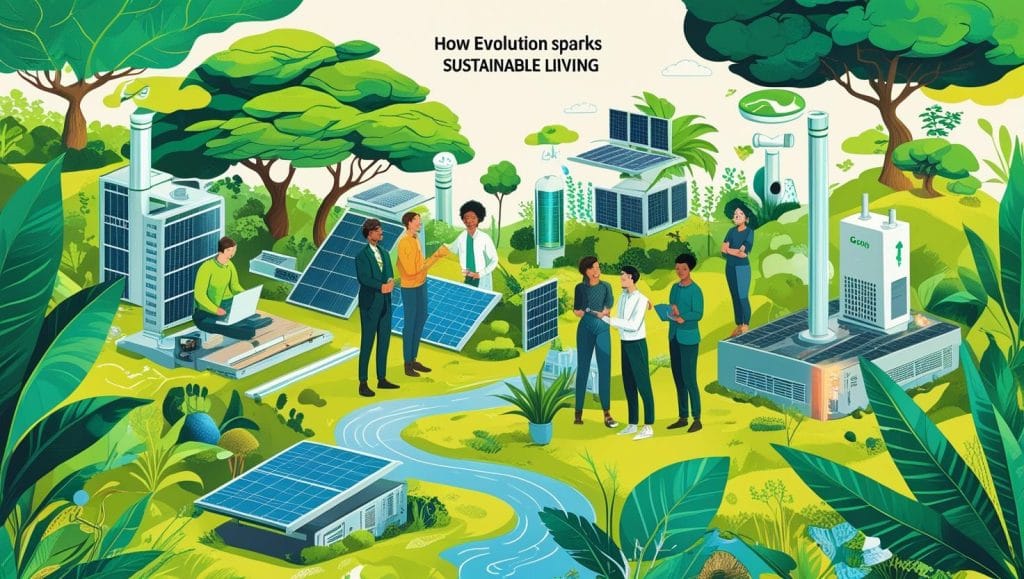 Evolution spark sustainable living