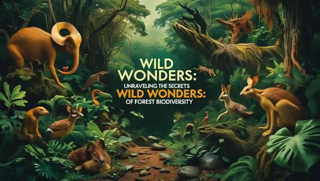 forest ecosystems, wildlife in forests, forest biodiversity in tropical rainforest, What is the biodiversity of the tropical rainforest?, Endemic Species, Threats to Biodiversity, Deforestation, Climate Change, Ecosystem Services