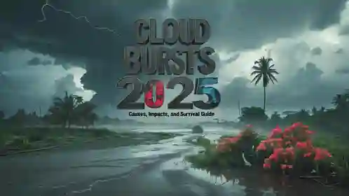 Cloudburst, predict cloudbursts, prevent extreme rainfall, Nature reaction cloudbursts, ecosystem impact floods, wildlife cloudburst effects, Cloudburst survival tips, flood preparedness 2025, emergency kit cloudburst, Human responsibility cloudbursts, deforestation climate impact, urbanization flooding, Causes of cloudbursts, climate change cloudbursts, deforestation and floods, How cloudbursts form, cloudburst mechanism, orographic lift rainfall, Cloudburst 2025, what is cloudburst, cloudburst causes, human impact on cloudbursts, cloudburst survival tips, recent cloudburst events, Nature and cloudbursts, ecosystem recovery, flood-resistant plants, wildlife adaptation, environmental impact,